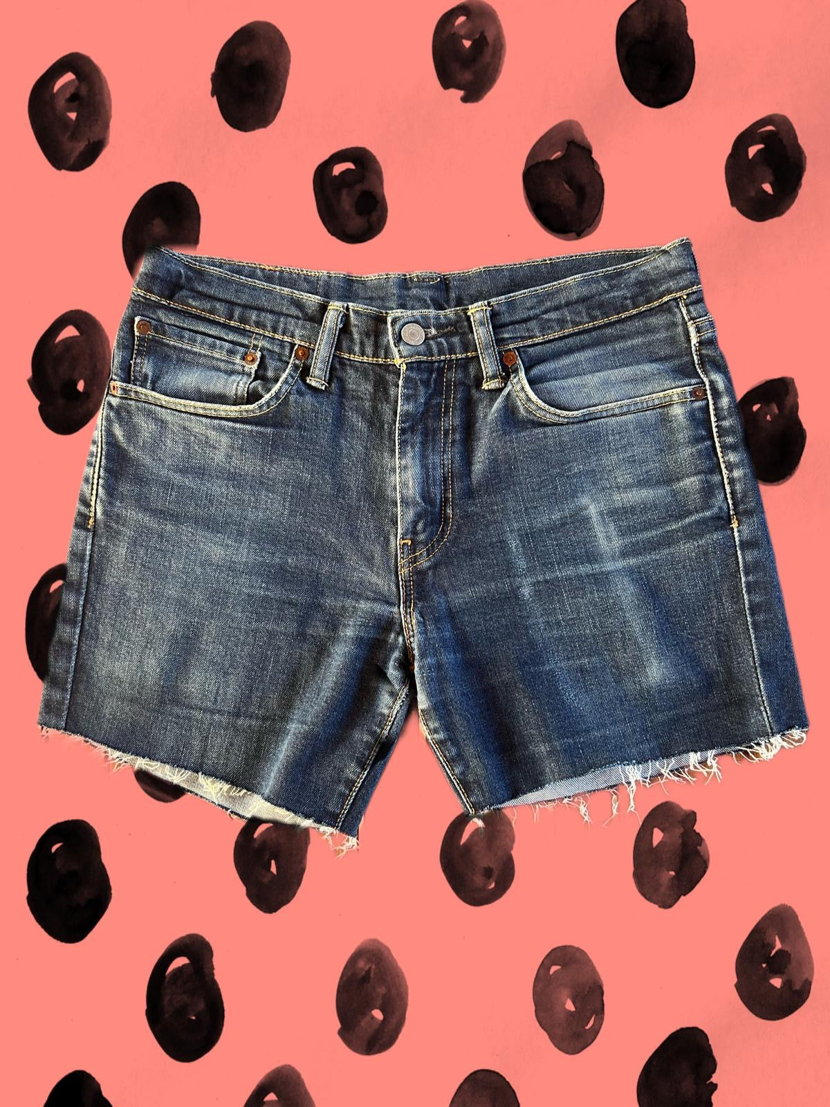 Shorts Levi’s rielaborato LV