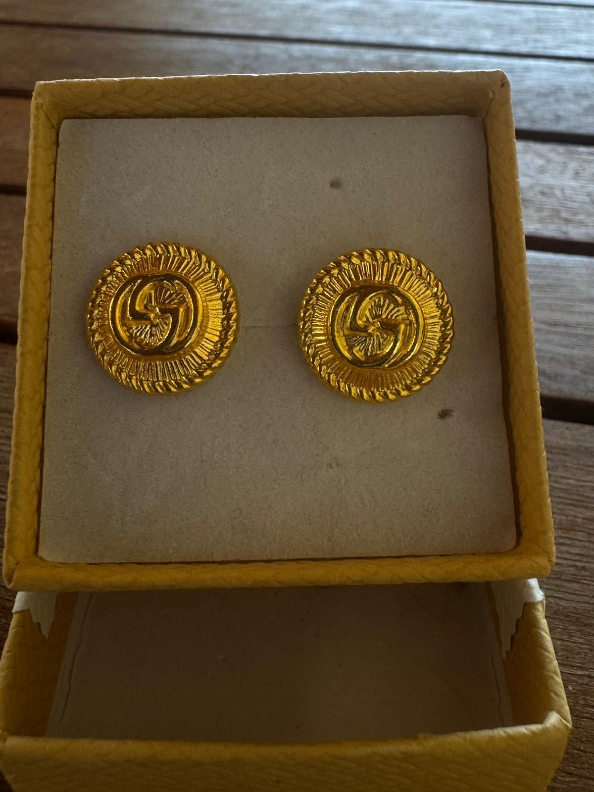 Orecchini bottone Gucci