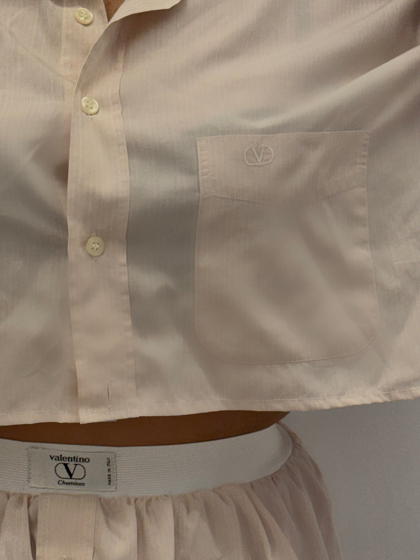 Camicia cord set Valentino
