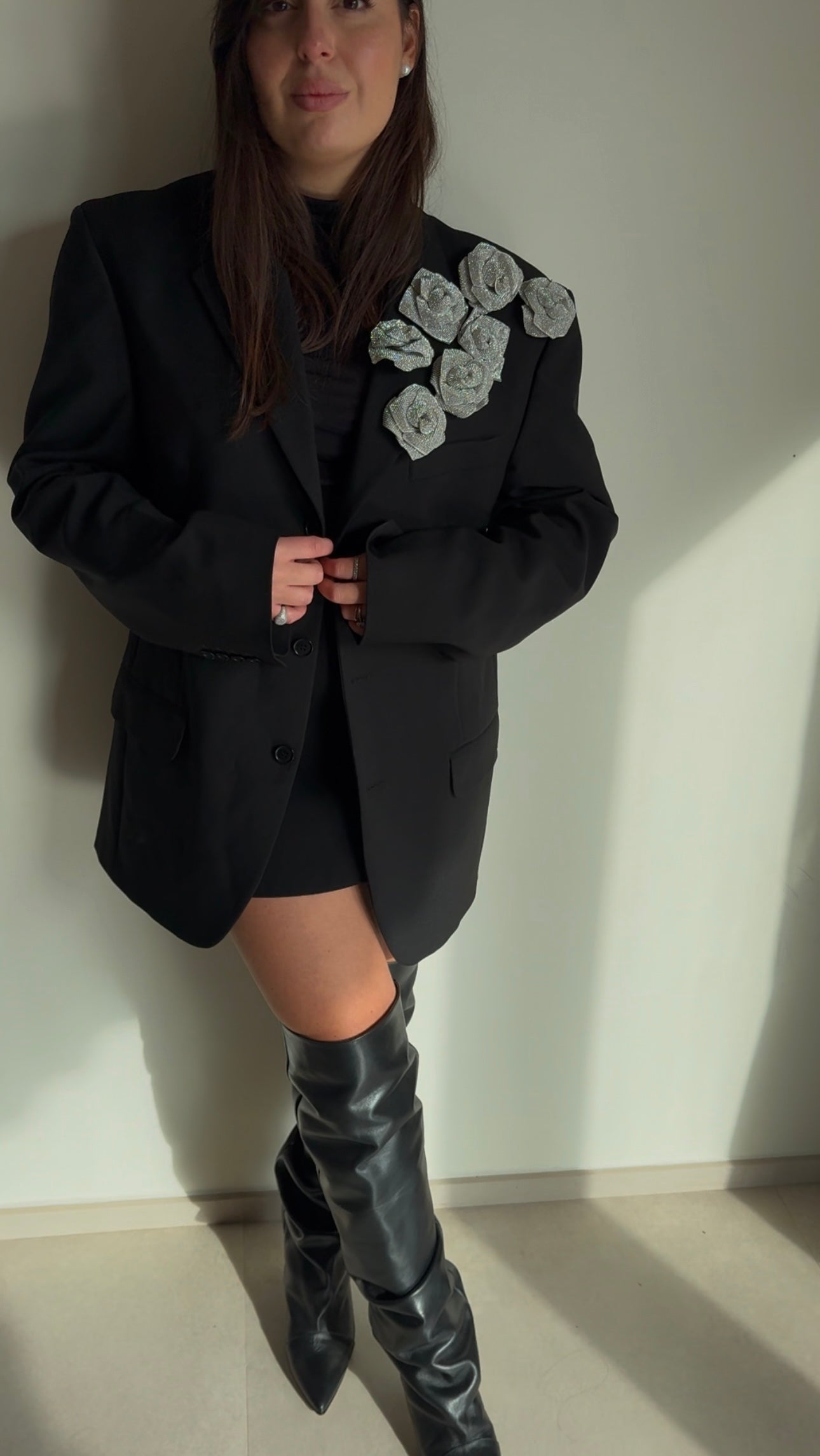 Blazer “Camelia strass”