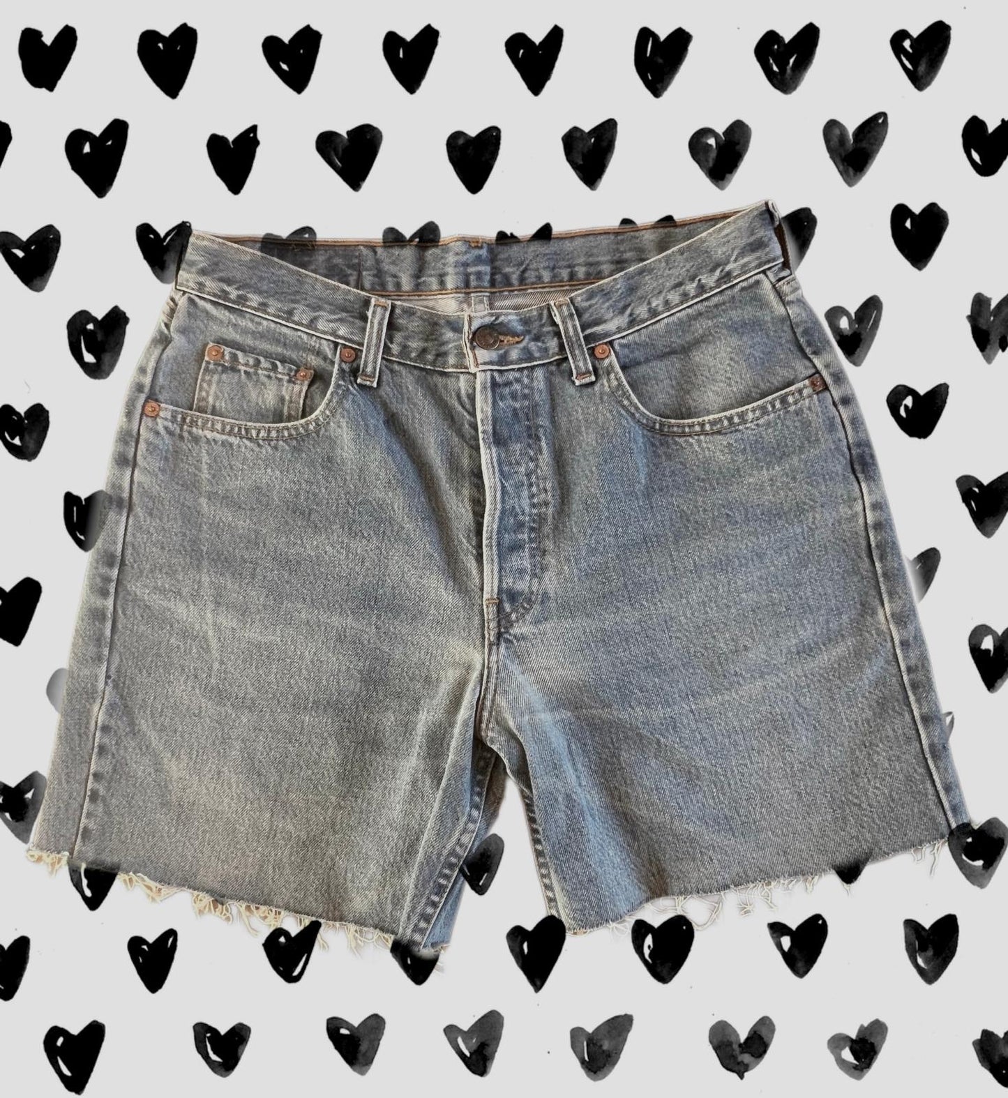 Shorts Levi’s rielaborato LV