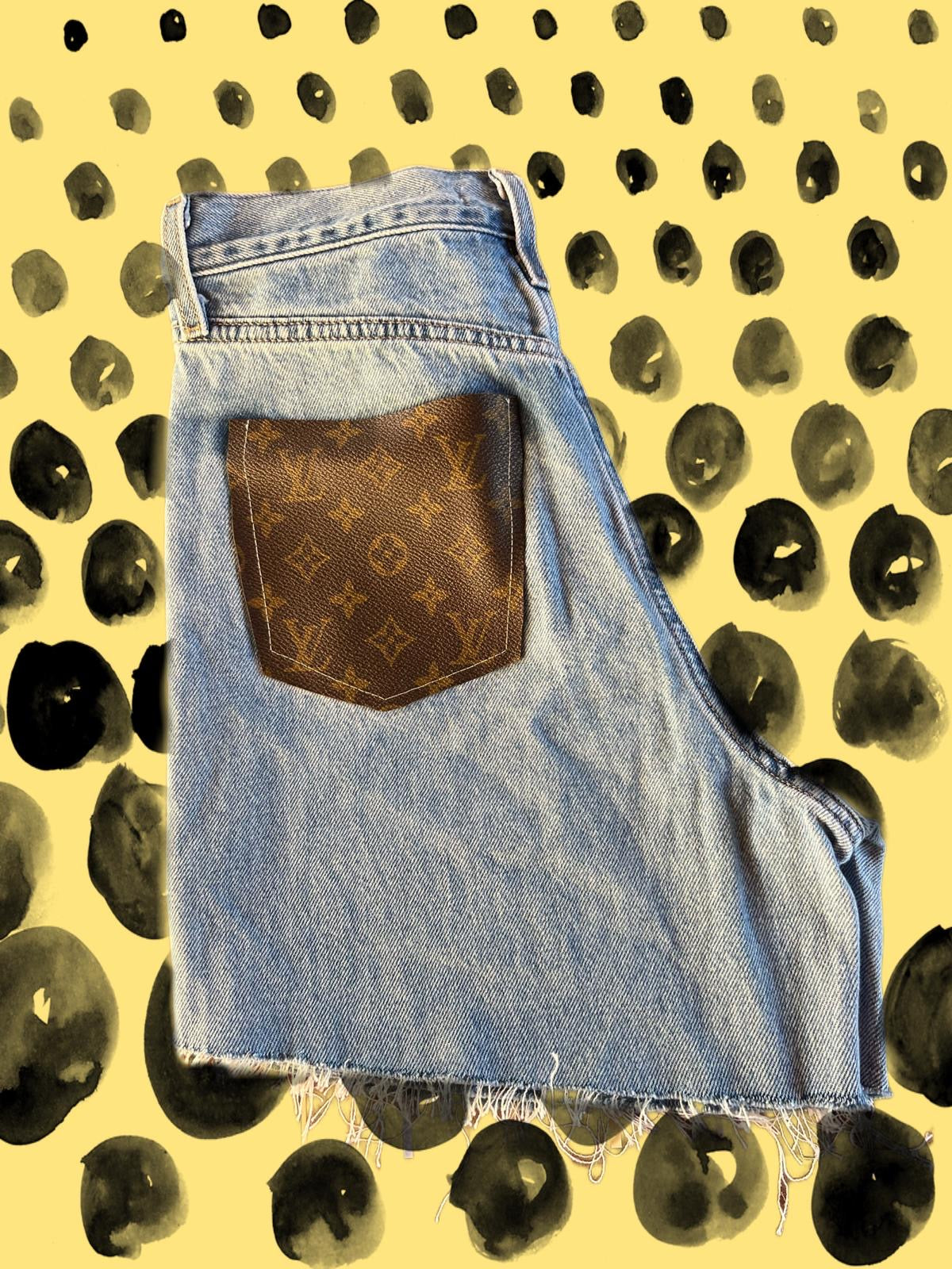 Shorts Levi’s rielaborato LV