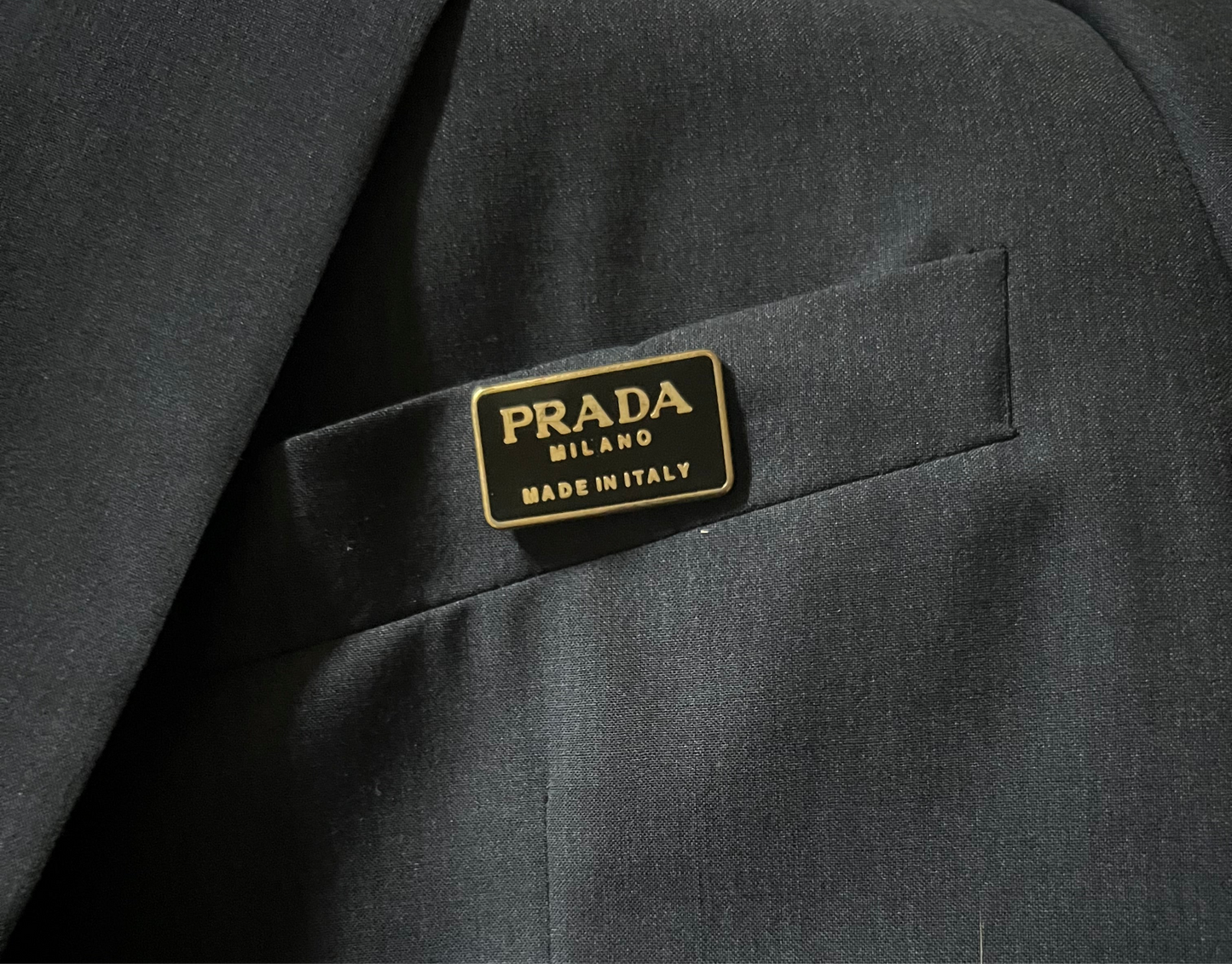 Blazer reworked Prada