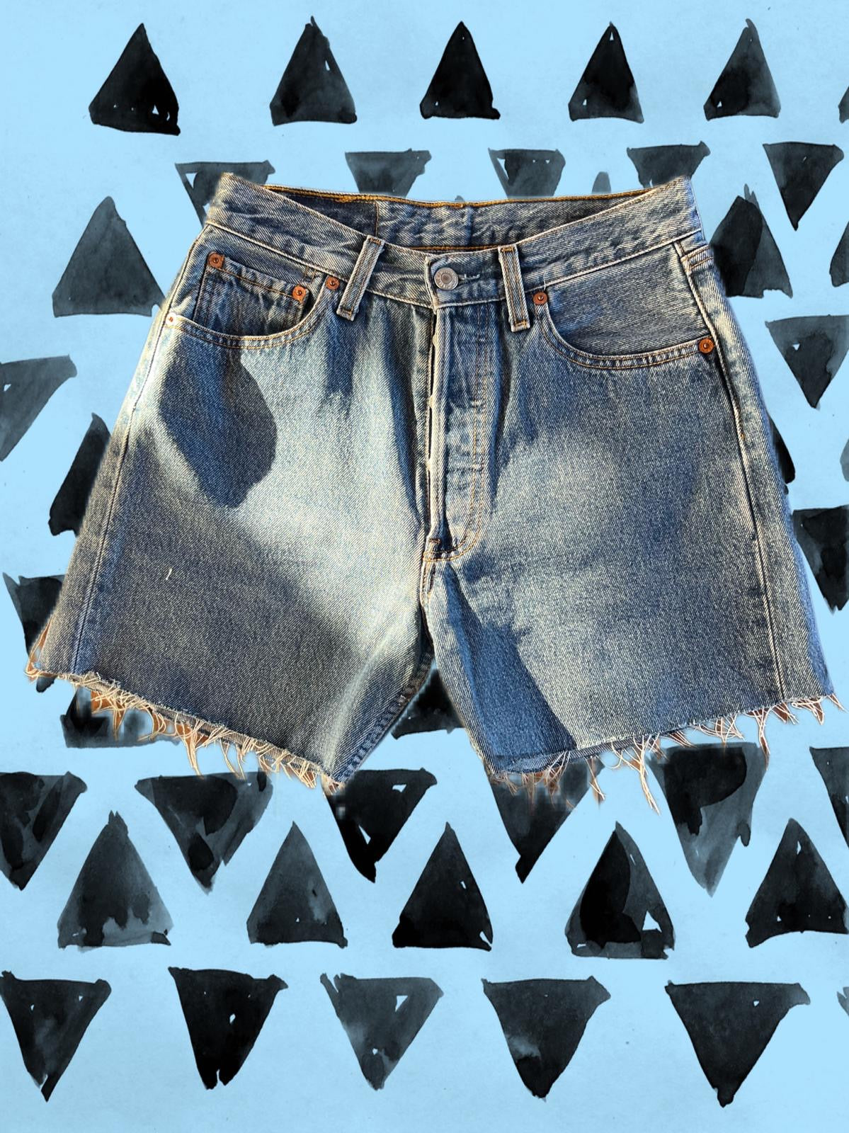 Shorts Levi’s rielaborato LV