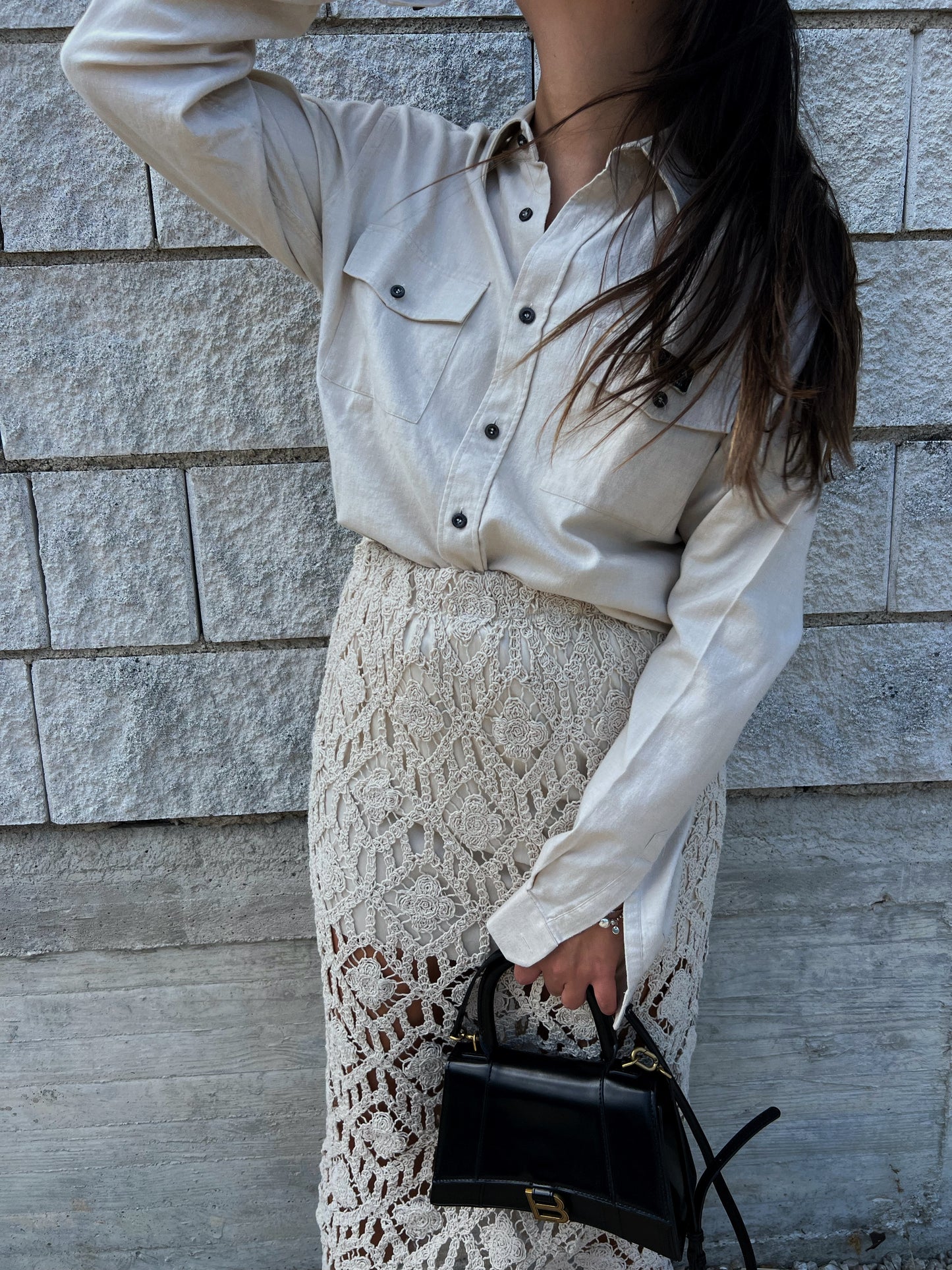 Camicia originale Prada rielaborata