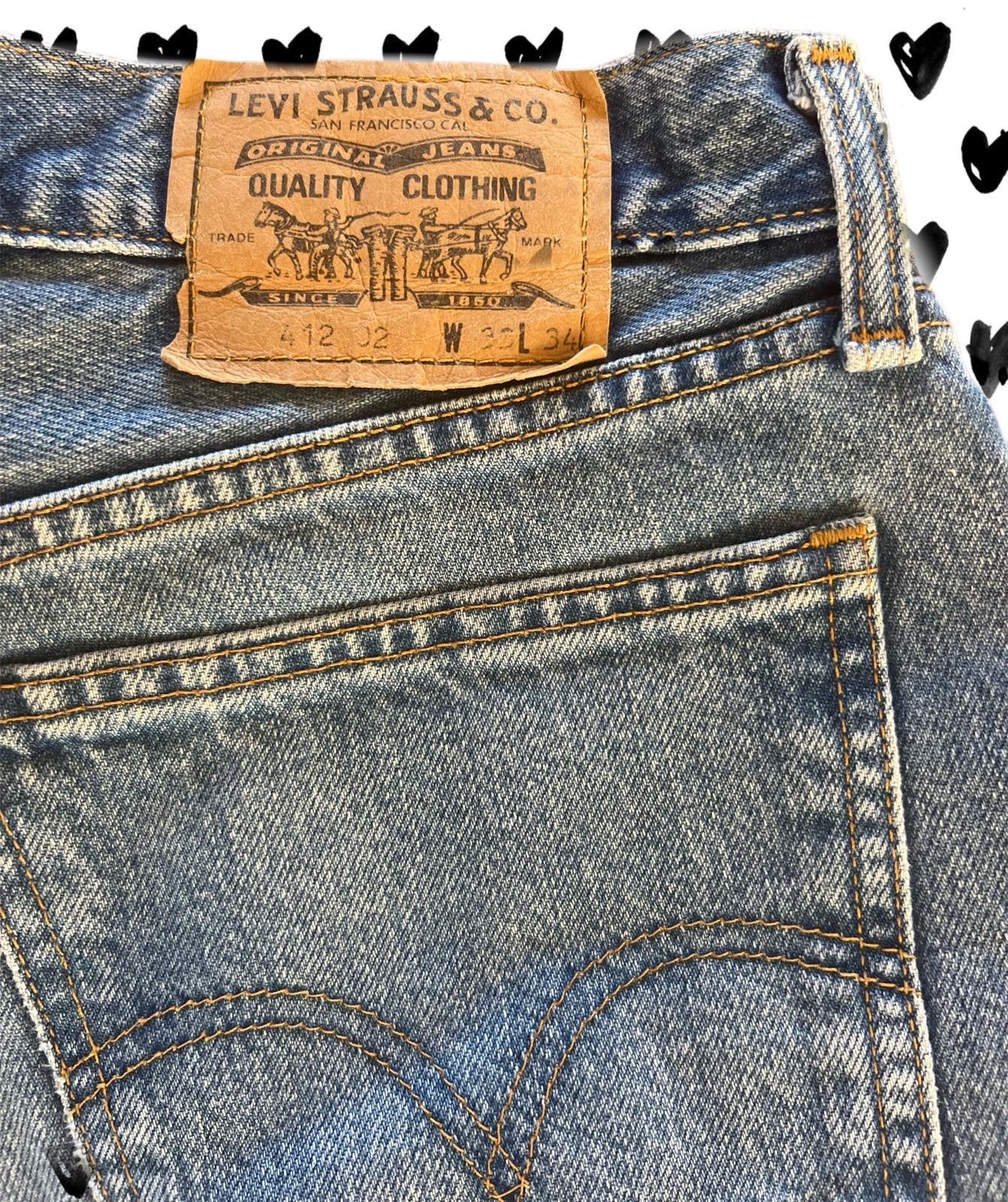 Shorts Levi’s rielaborato LV