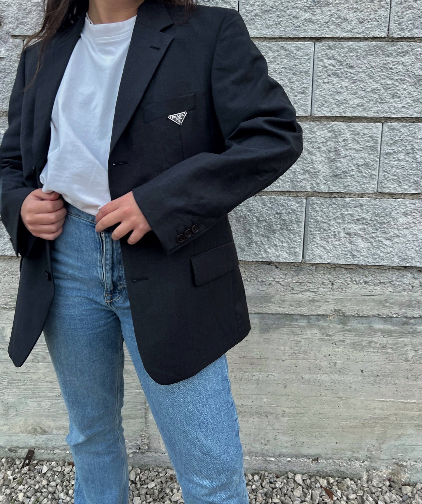 Blazer reworked Prada