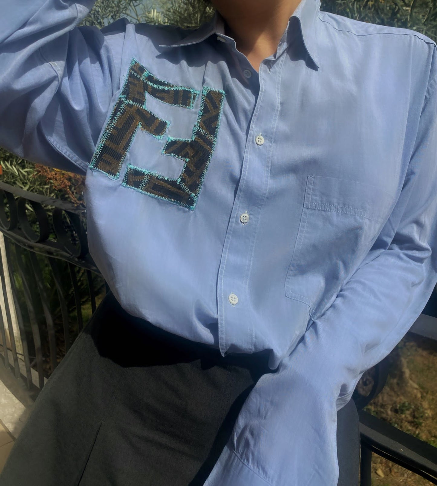 Camicia vintage rielaborata