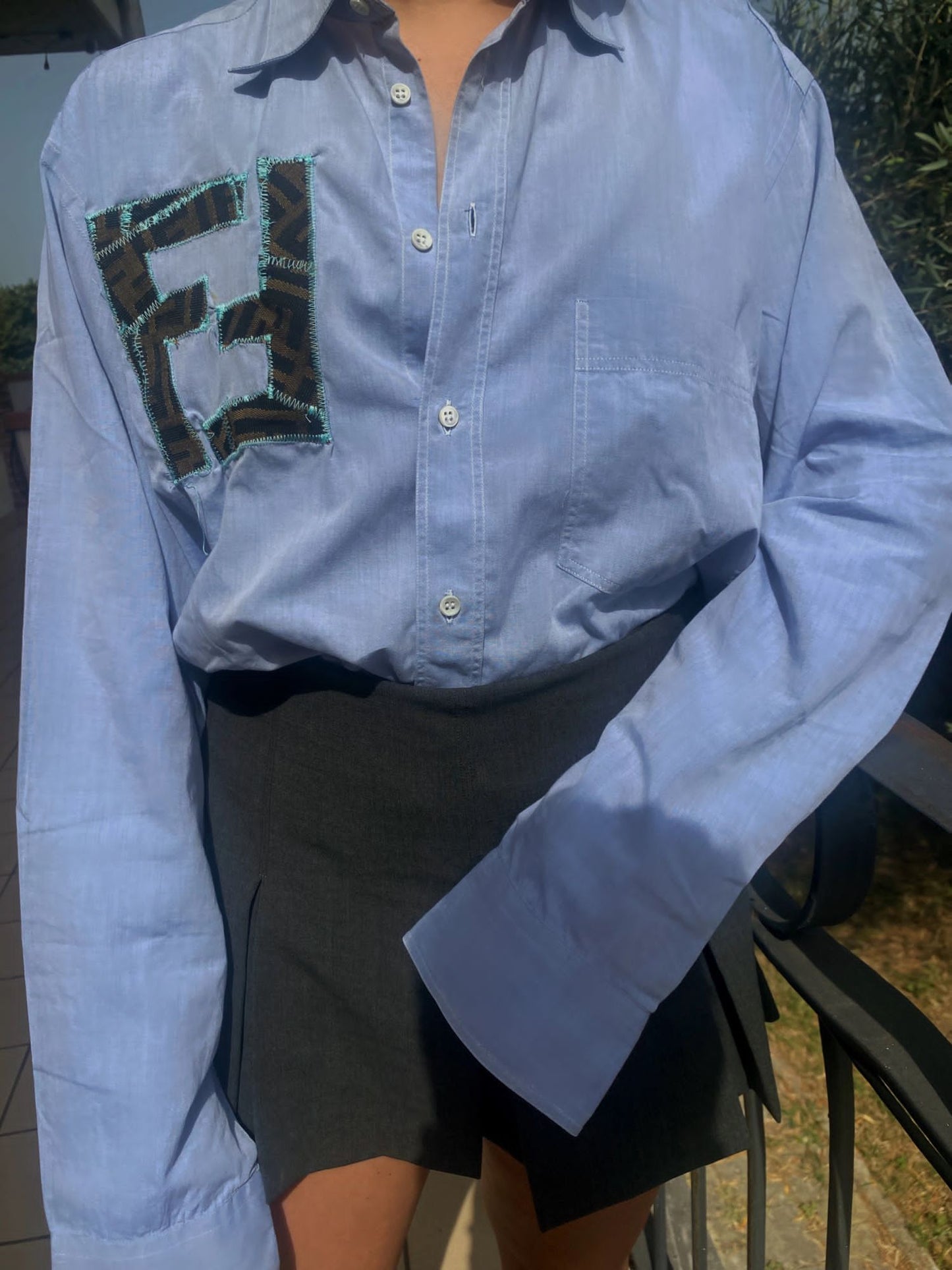 Camicia vintage rielaborata