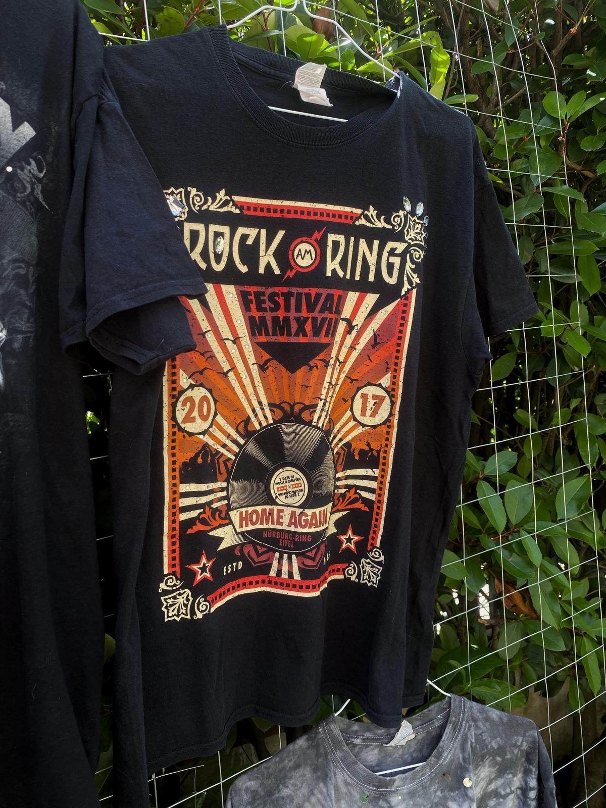 Maglia vintage Rock Ring Festival rielaborata