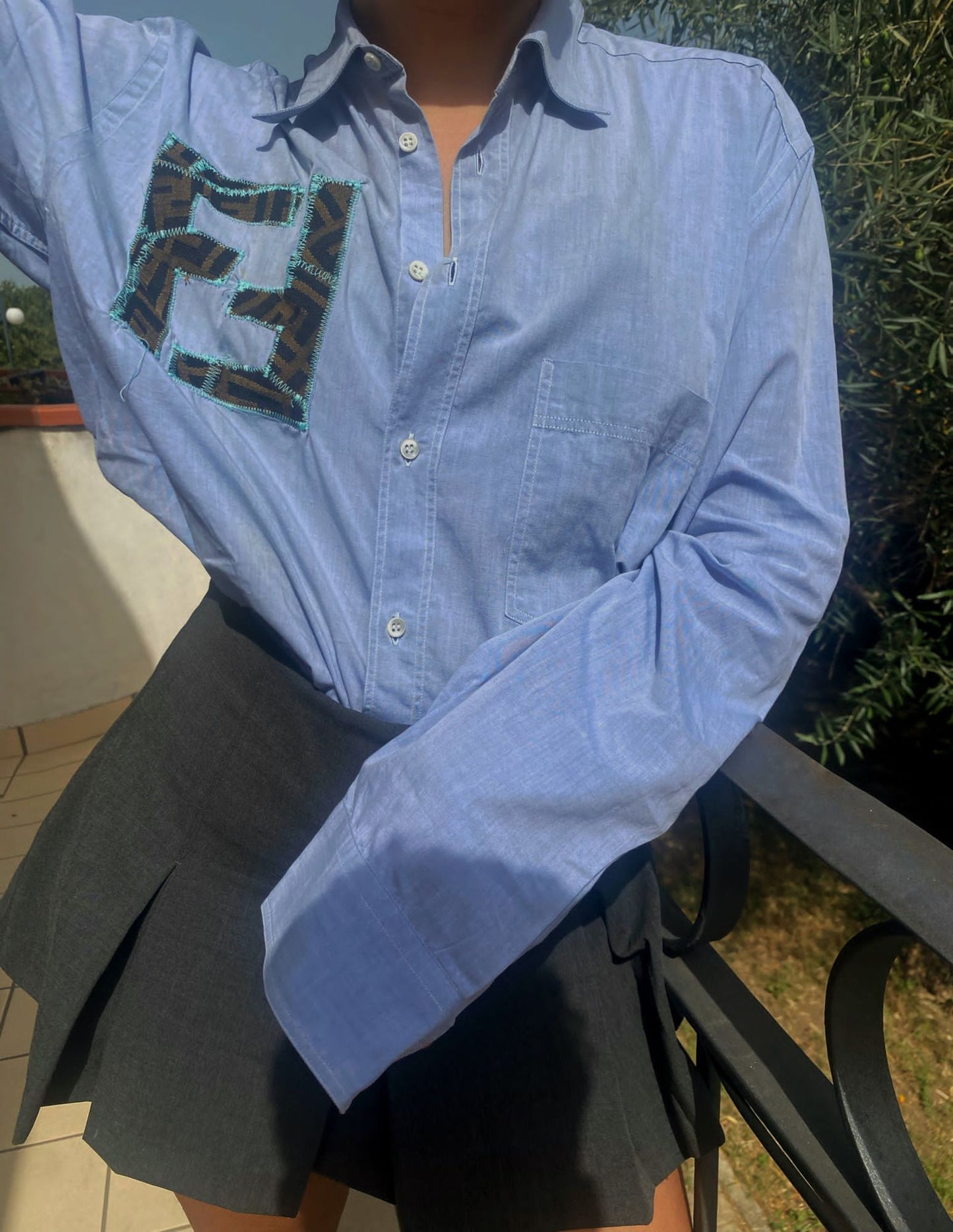 Camicia vintage rielaborata