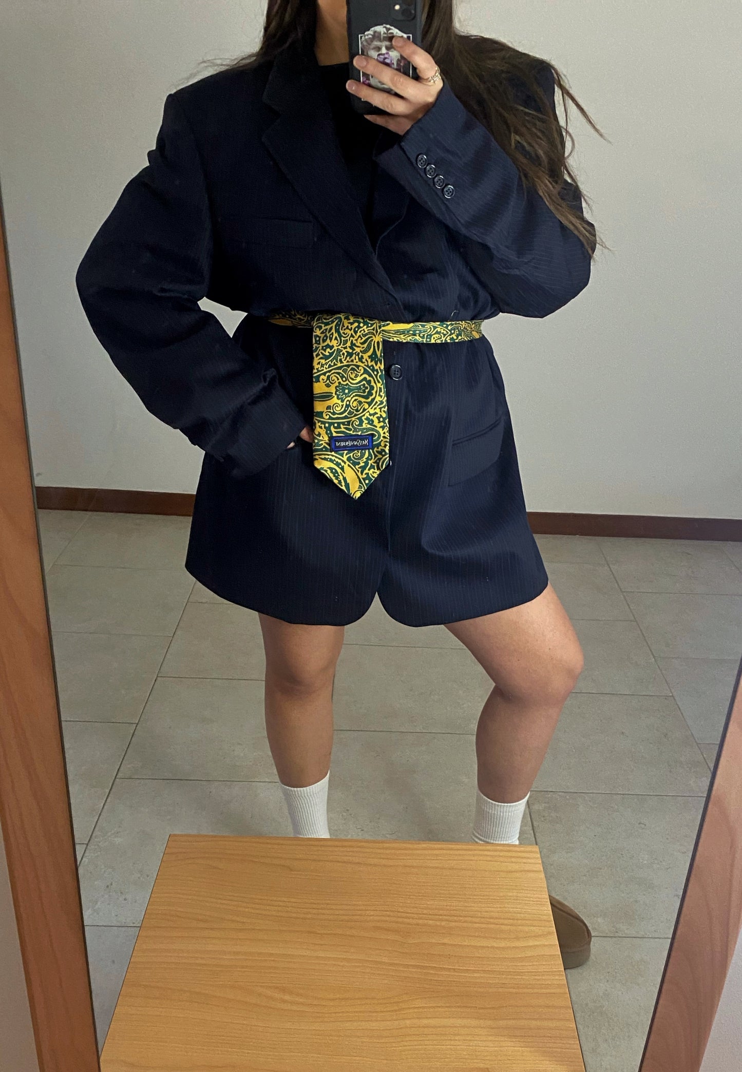 Blazer dress YSL originale vintage rielaborato