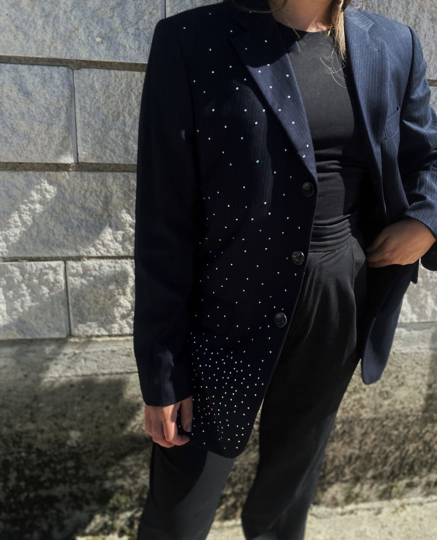 Blazer vintage rielaborato