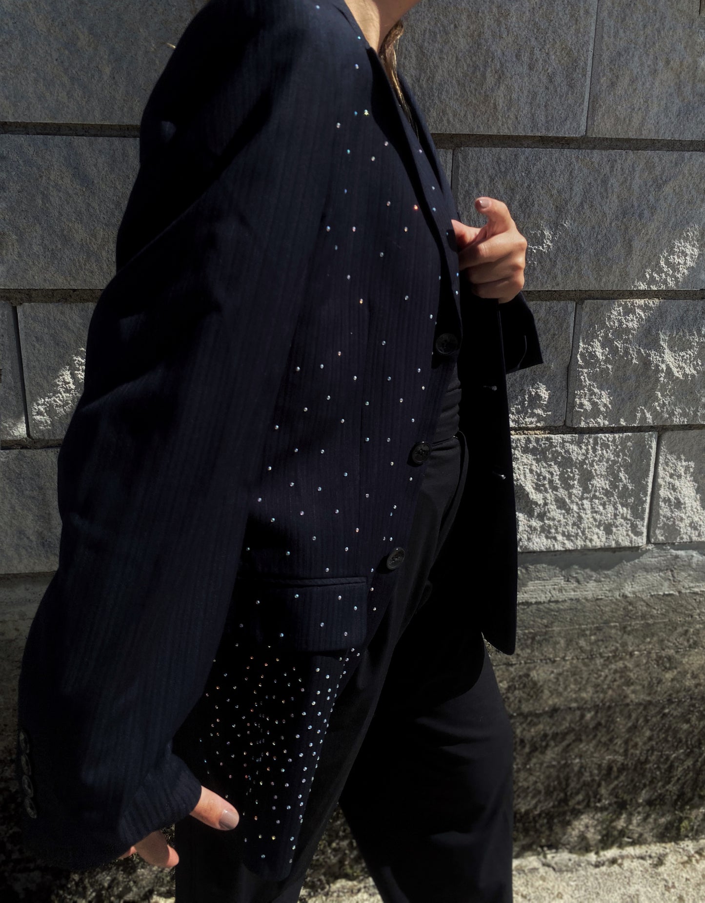 Blazer vintage rielaborato