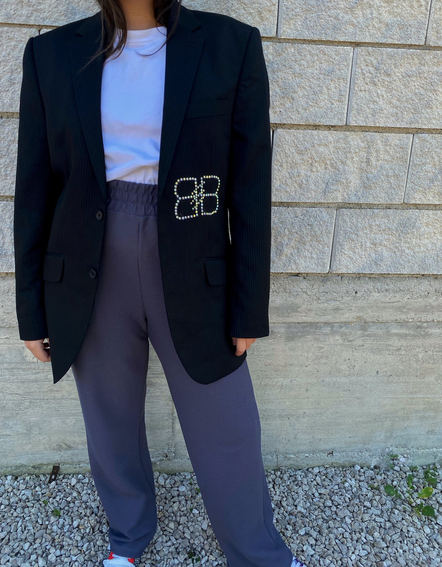 Blazer vintage rielaborato