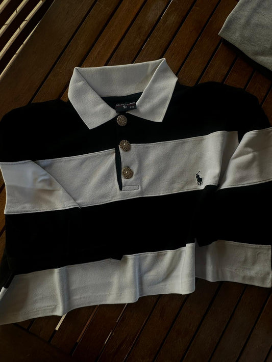 Polo crop vintage Ralph Lauren