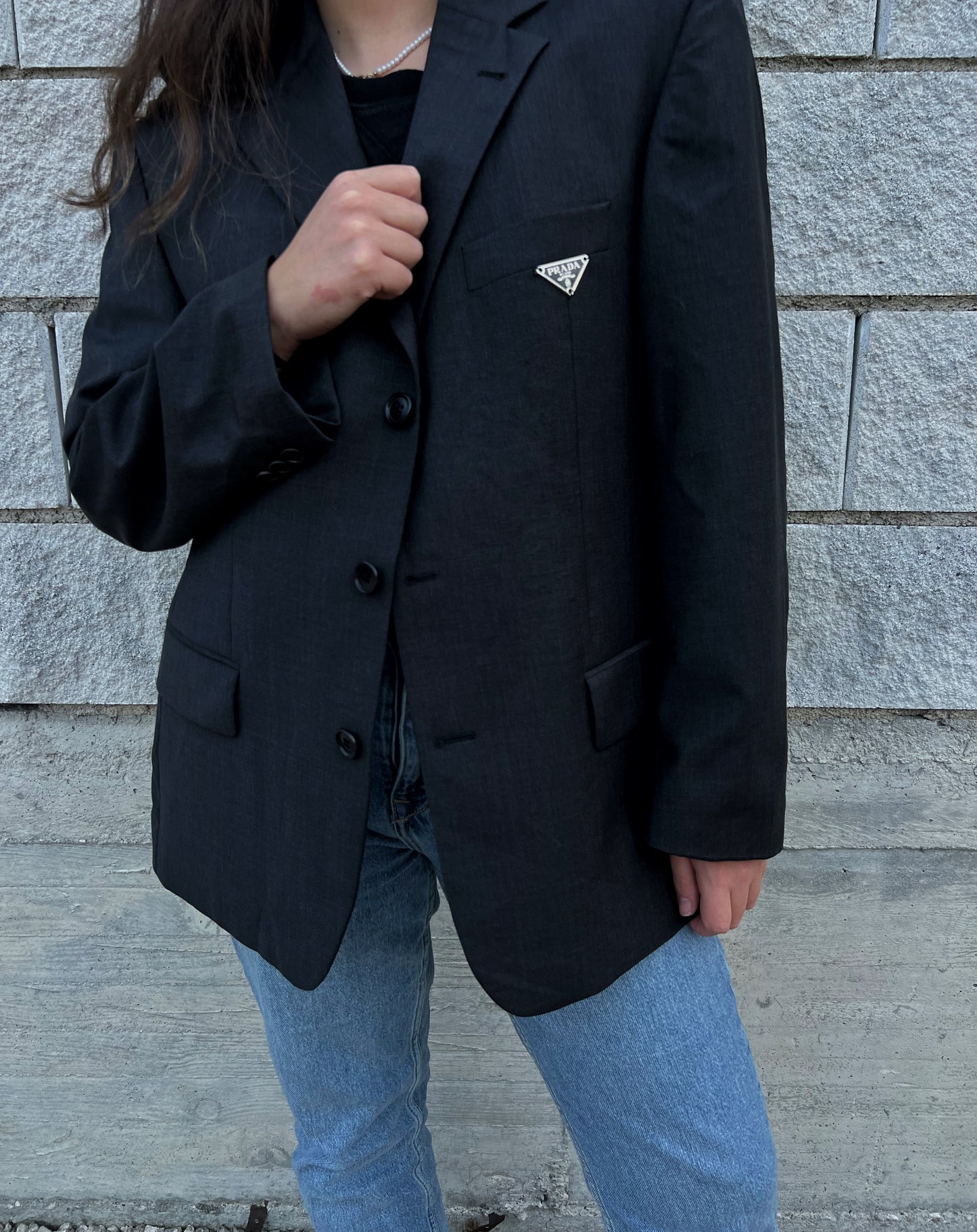 Blazer reworked Prada