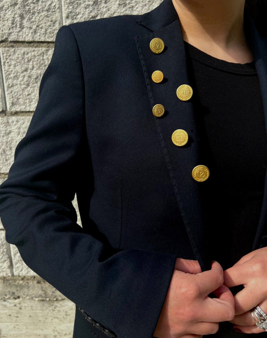 Blazer vintage rielaborato “Button”