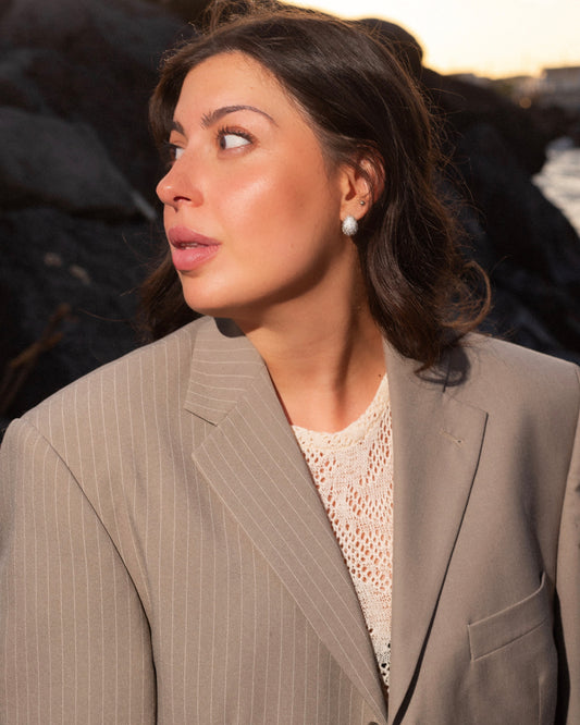 Blazer rielaborato “Contrasted”