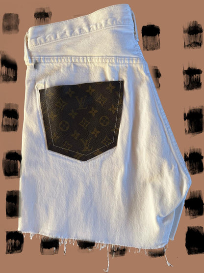 Shorts Levi’s rielaborato LV