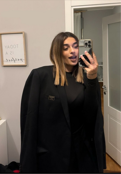 Blazer reworked Prada