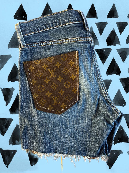 Shorts Levi’s rielaborato LV