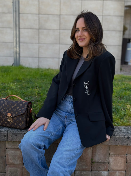 Blazer “logo YSL”