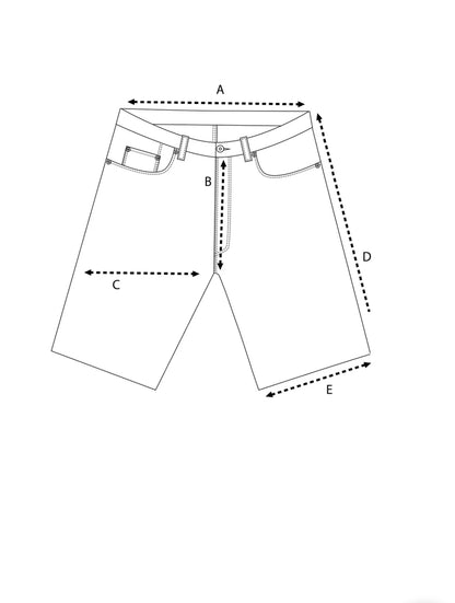 Shorts Levi’s rielaborato LV