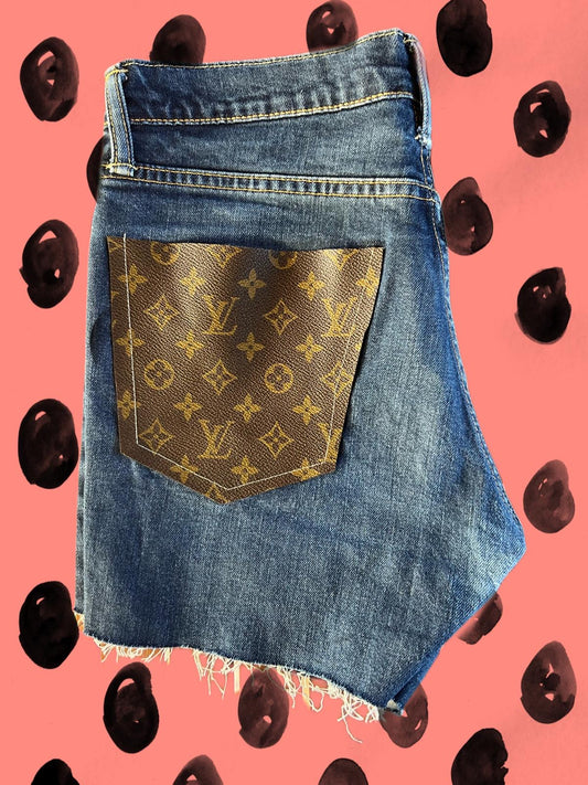 Shorts Levi’s rielaborato LV