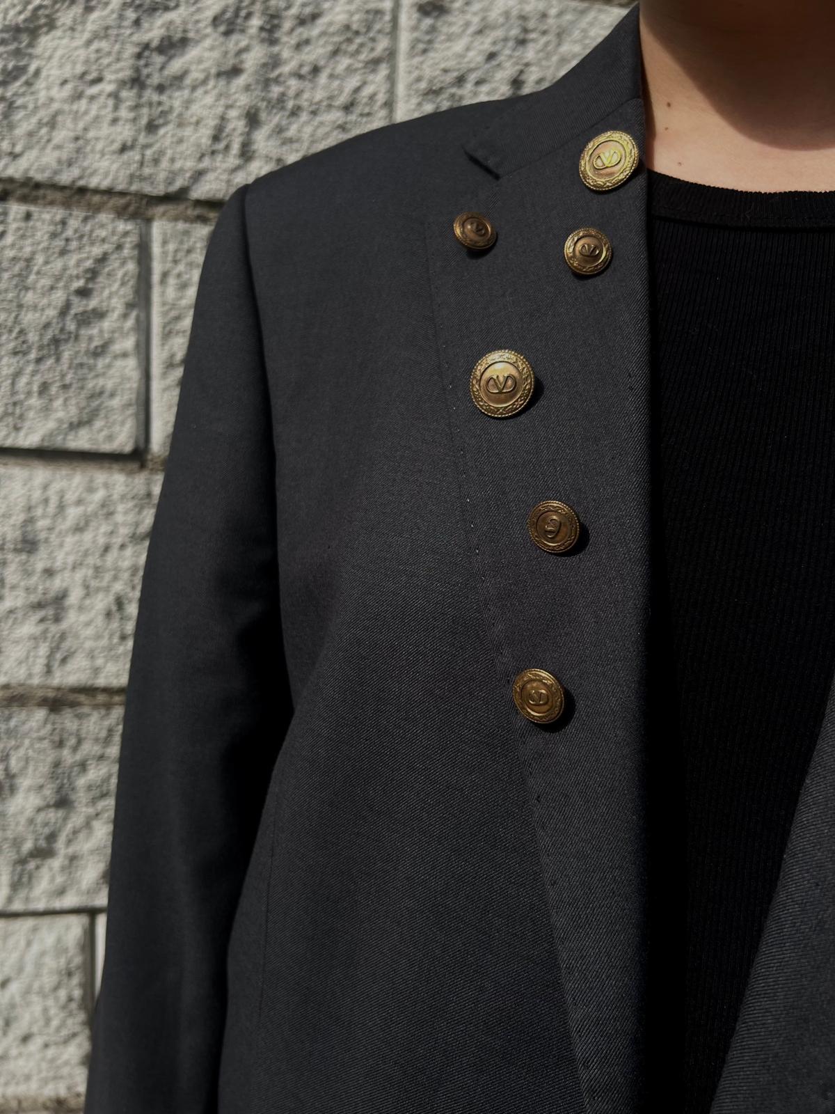 Blazer vintage rielaborato “Button”