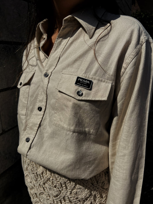 Camicia originale Prada rielaborata