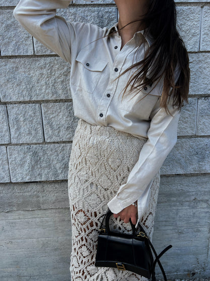 Camicia originale Prada rielaborata