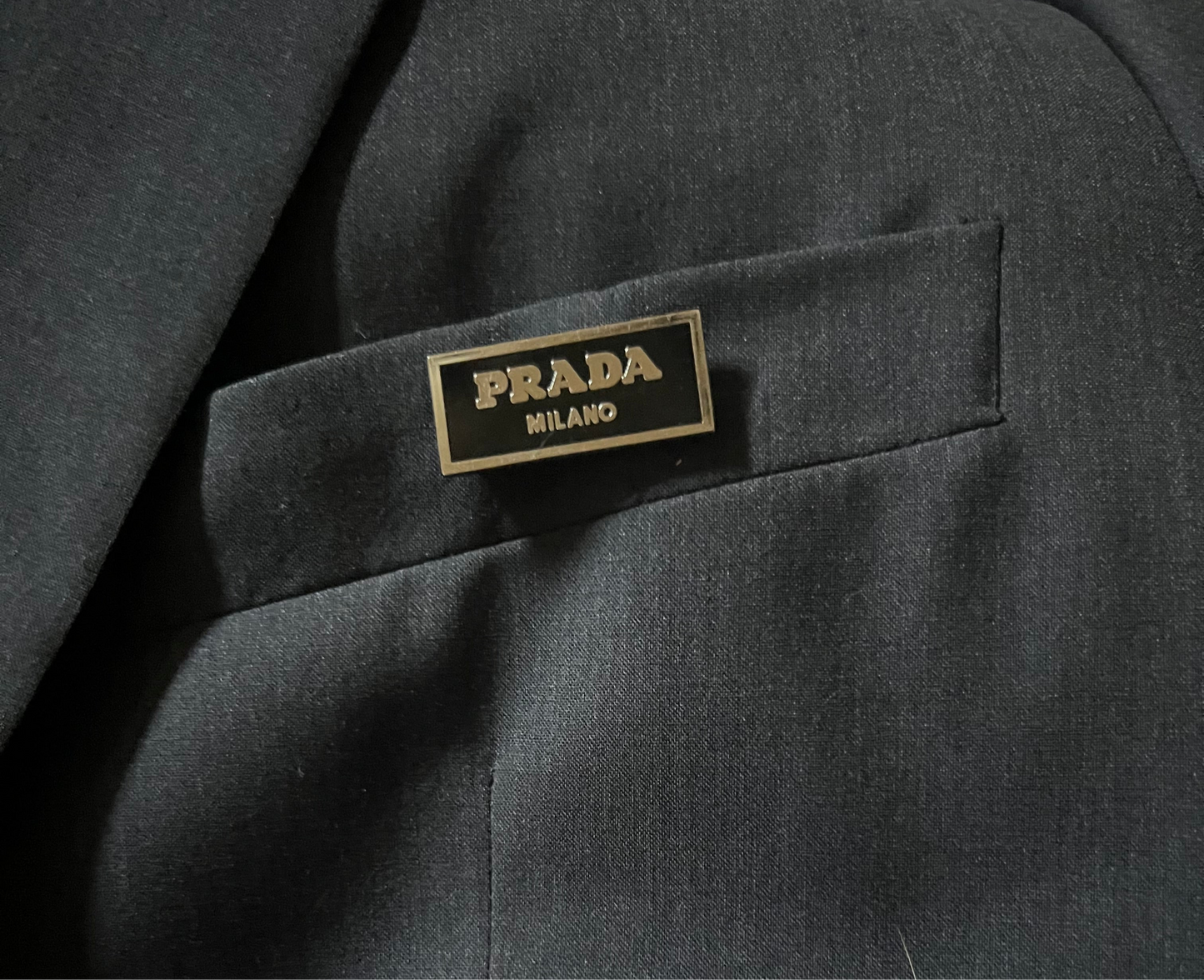 Blazer reworked Prada