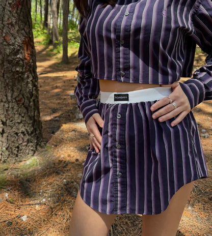 Camicia cord set YSL