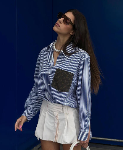 Camicia vintage rielaborata