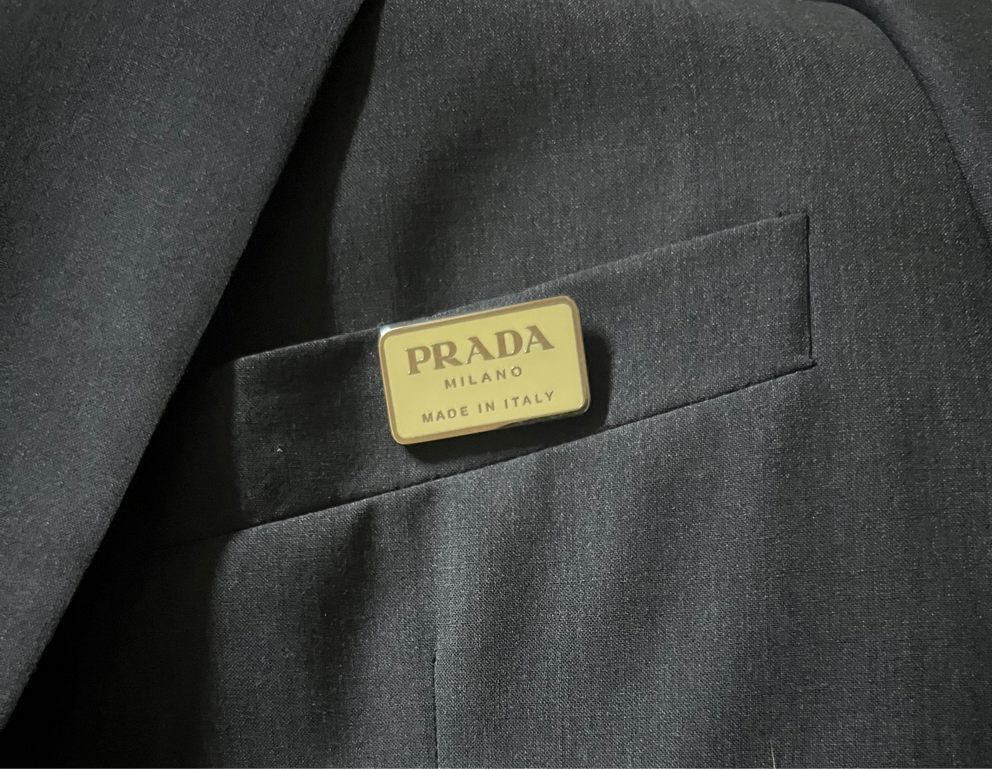 Blazer reworked Prada