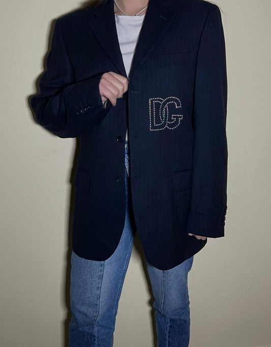 Blazer vintage rielaborato