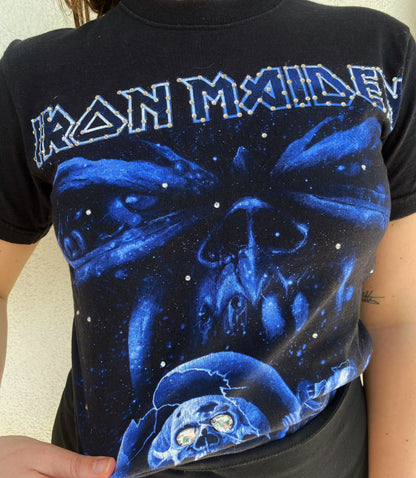Maglia vintage Iron Maiden rielaborata
