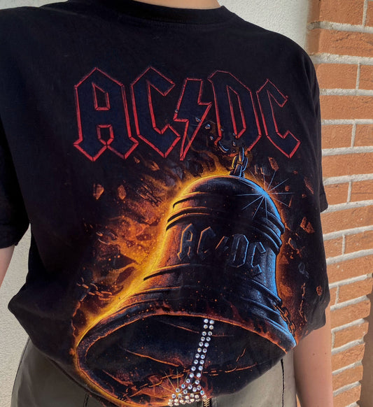 Maglia vintage AC DC rielaborata