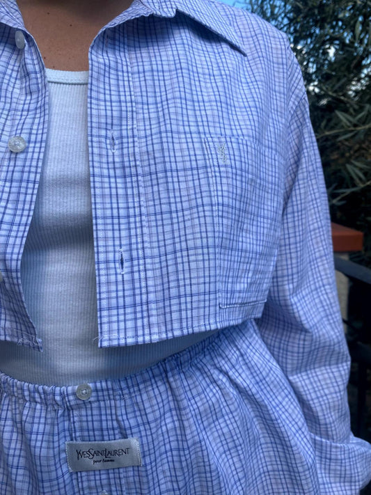 Camicia cord set YSL