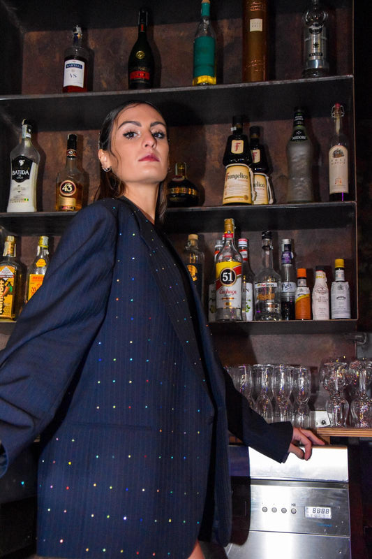 Blazer vintage rielaborato