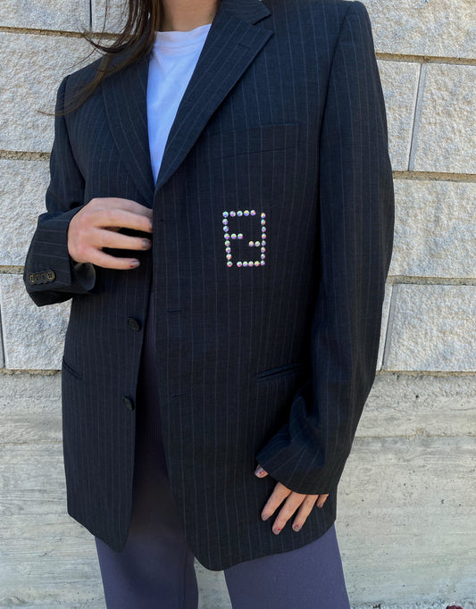 Blazer vintage rielaborato