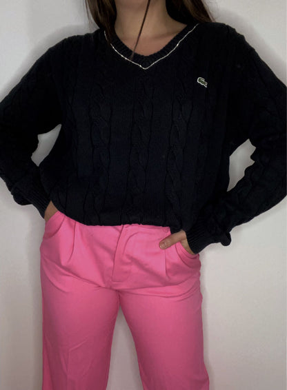 Maglione Lacoste vintage rielaborato