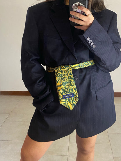 Blazer dress YSL originale vintage rielaborato