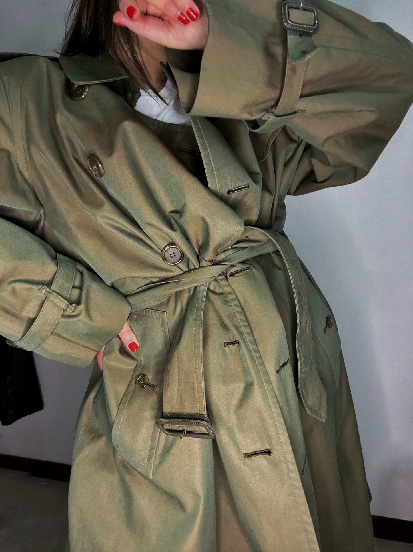 Trench doppiopetto Burberry