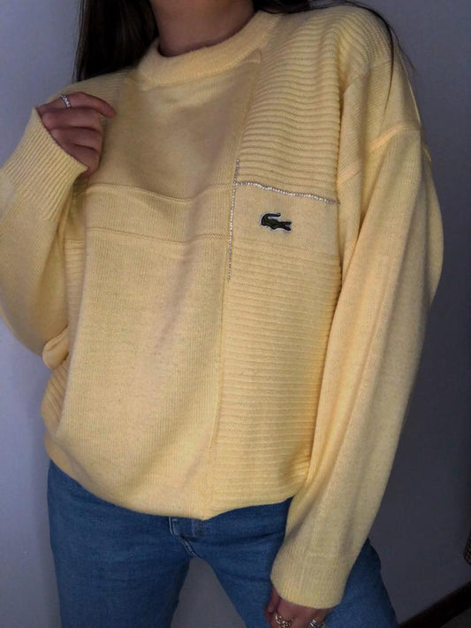 Maglione Lacoste vintage rielaborato