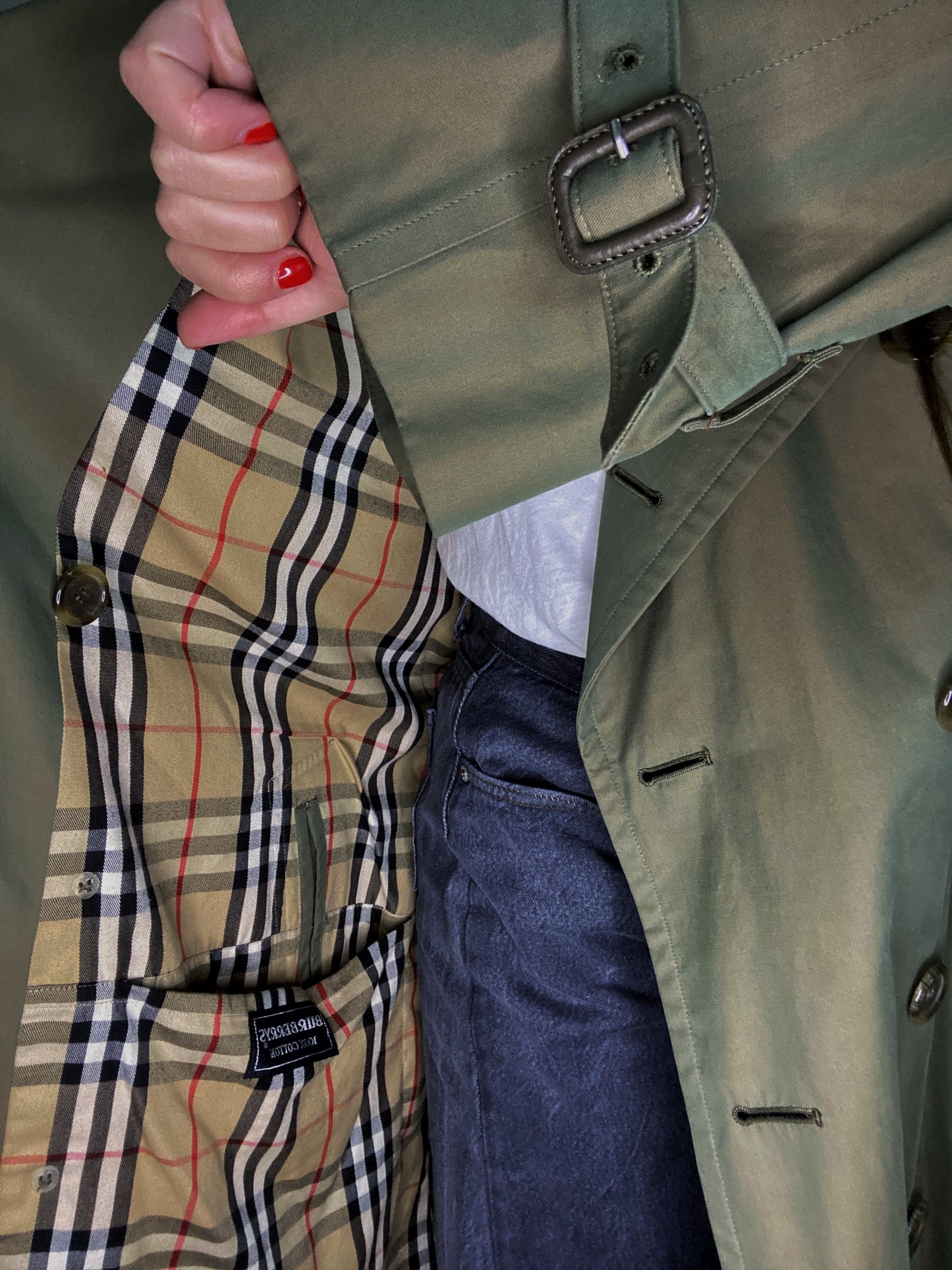 Trench doppiopetto Burberry