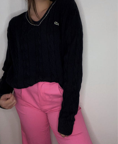 Maglione Lacoste vintage rielaborato