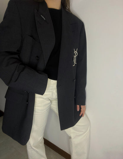 Blazer doppiopetto vintage YSL