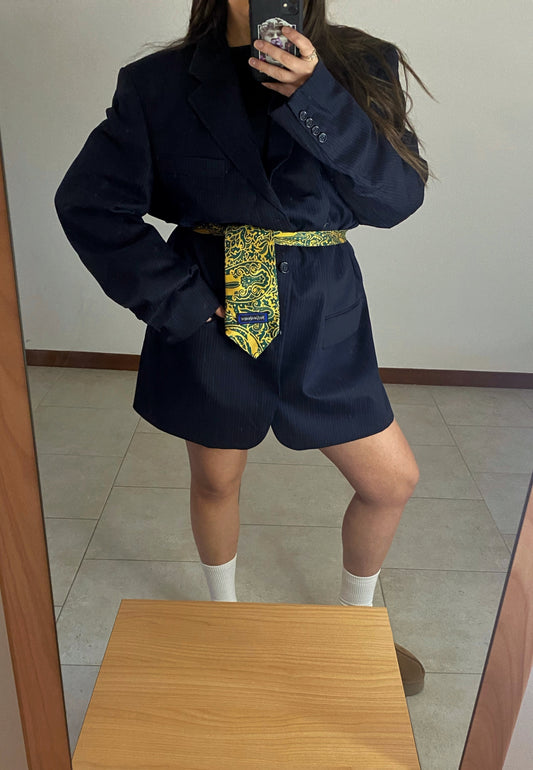 Blazer dress YSL originale vintage rielaborato